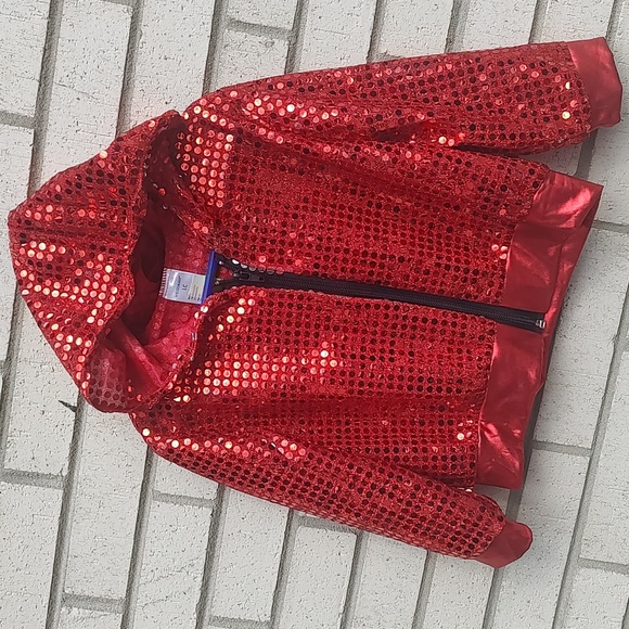 Red Sequence Jacket - Picture 2 of 8
